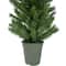 4ft. Unlit Virginia Pine Walkway Slim Artificial Potted Christmas Tree